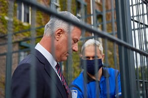 Former Kosovo President Hashim Thaci faces verdict for alleged war crimes