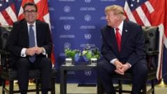 Trump says he can do business with Burnham but criticises ‘terrible’ Chagos deal
