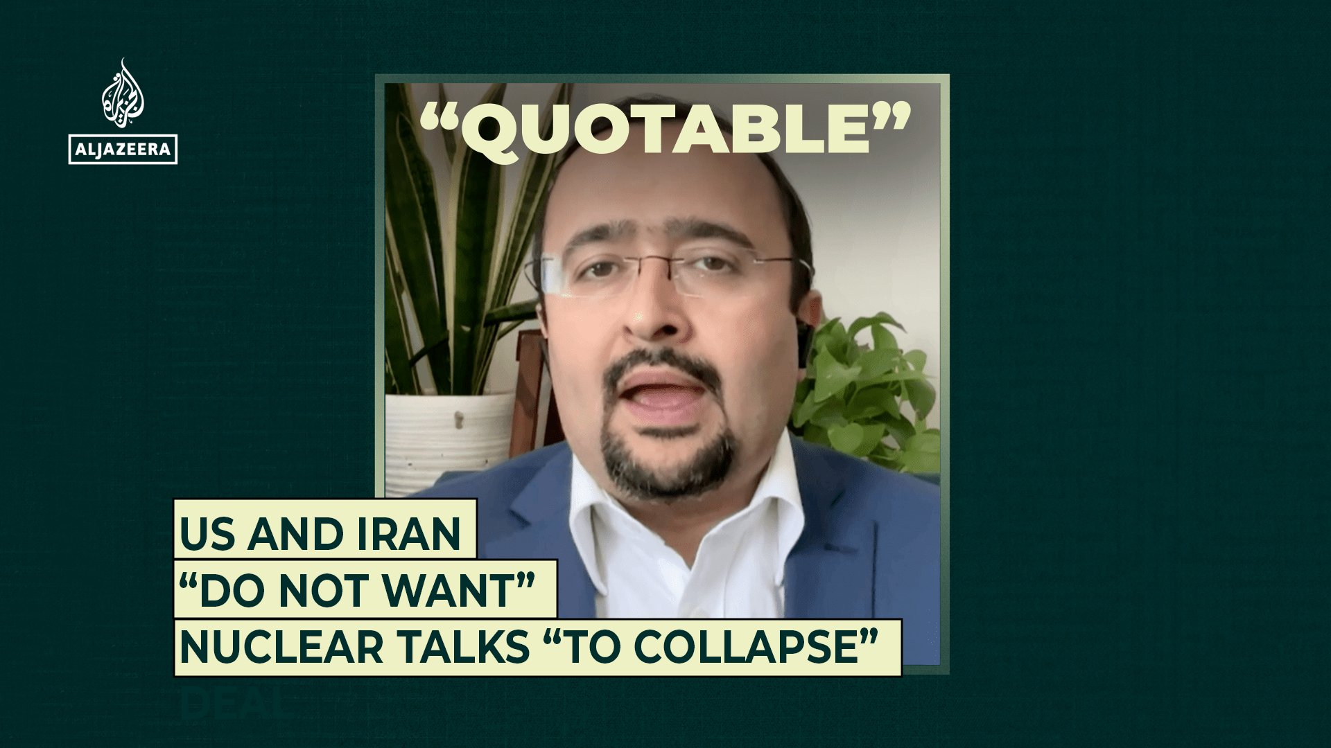 US and Iran “do not want” nuclear talks “to collapse”