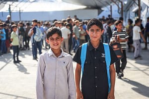 Back to school in Gaza: Learning in tents after years of disruption