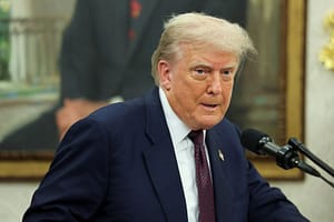 Trump announces 100 percent tariff on semiconductor imports