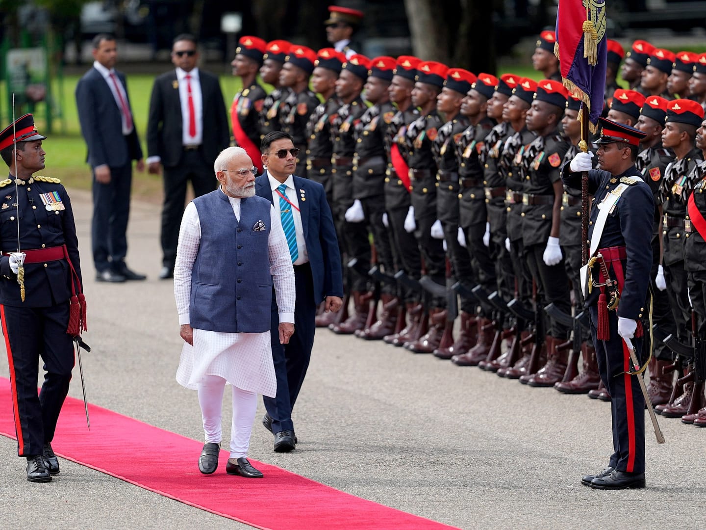 India’s Modi visits Sri Lanka to shore up defence and energy ties