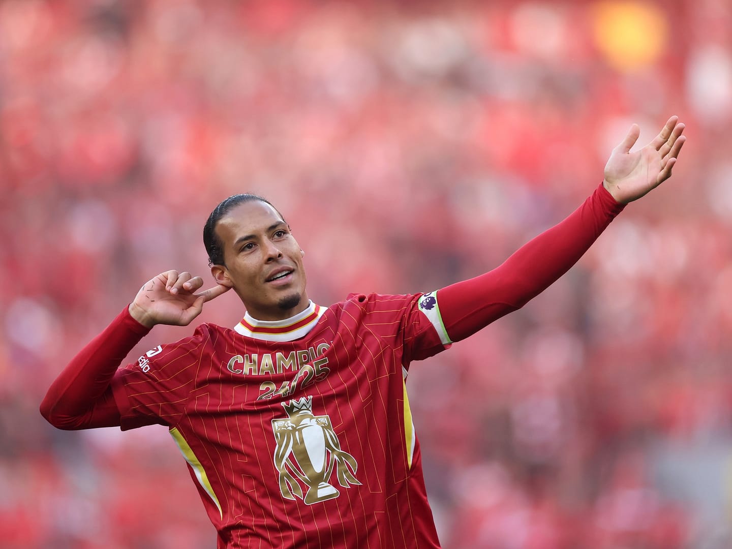 Liverpool ‘truly deserve’ to be Premier League champions, van Dijk says