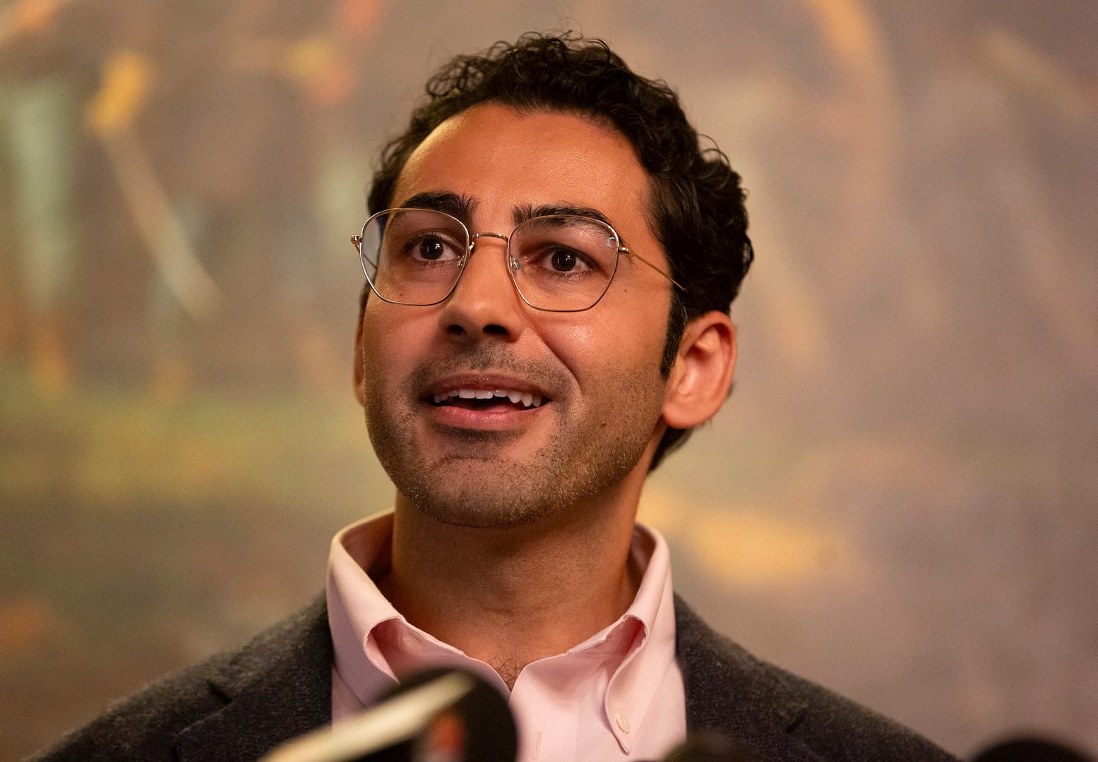 Student protester Mohsen Mahdawi unveils legal defence fund for immigrants
