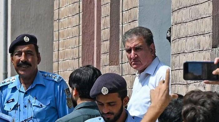 Jailed Qureshi warns against ‘crushing PTI’, imposing governor rule